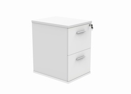 [CORE2FCWHT] Filing Cabinet Office Storage Unit (FSC) | 2 Drawers | Arctic White