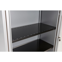 [BSSPDP1BLK] Bisley Essentials Slotted Shelf for Cupboards - Black