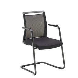 [CH4401BK] Urus Cantilever Chair Black