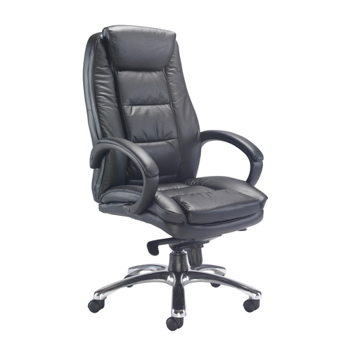 Montana Executive Leather Chair - Black